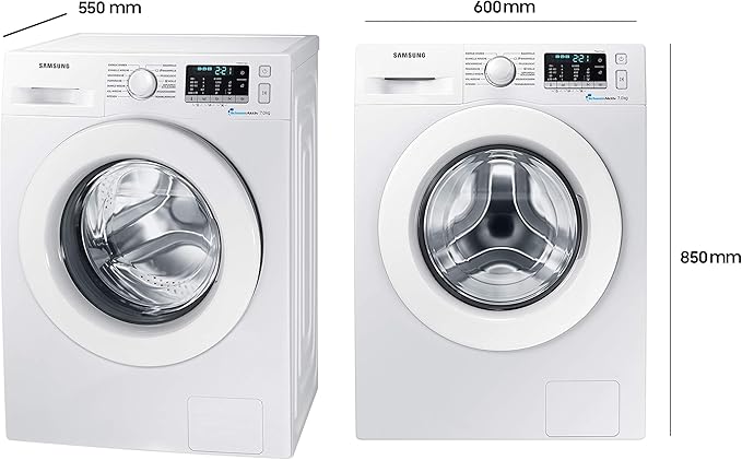 Samsung WW70J5585MW/EG Waschmaschine Frontlader / 7kg  Gebrauchte Generalüberholte 